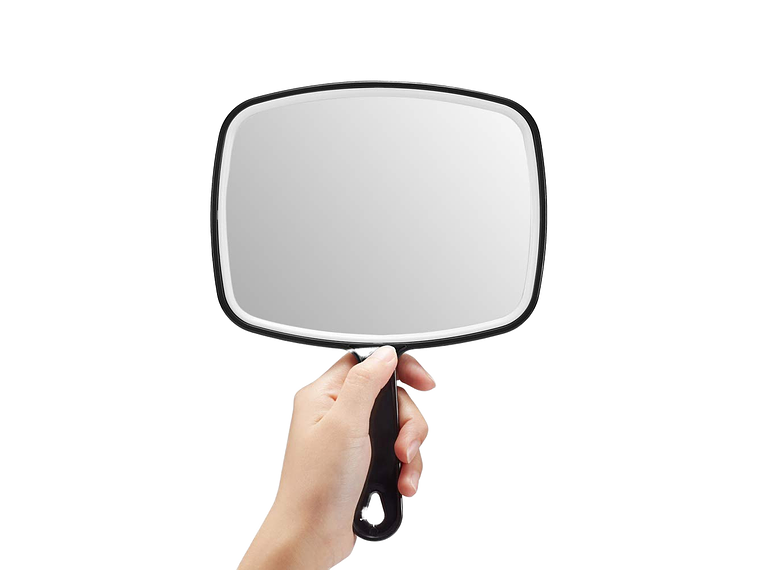 Espejo de Mano Redondeado 1