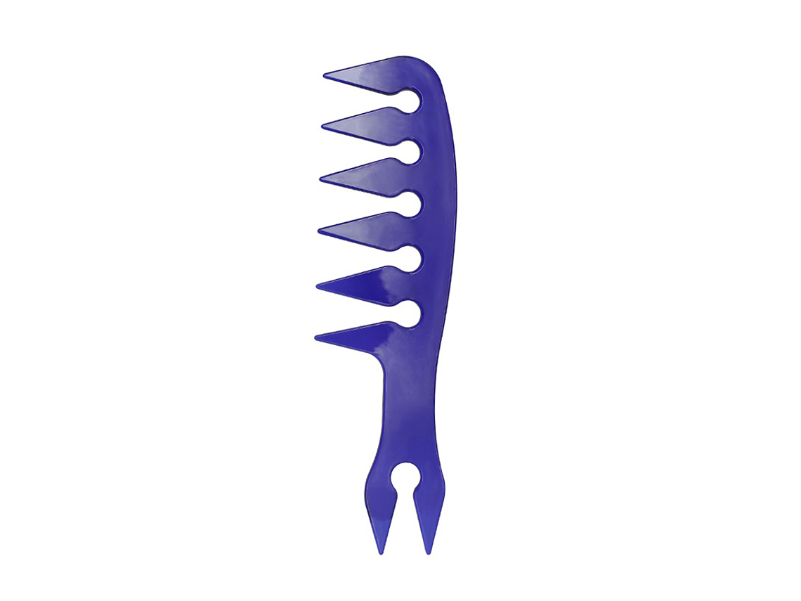 Peineta Doble de Dientes Extra Anchos 6