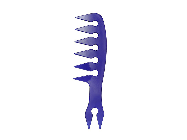 Peineta Doble de Dientes Extra Anchos 6