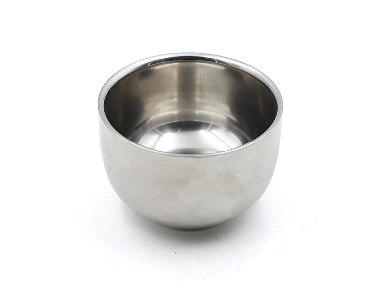 Bol de afeitar #1 - Cuenco de Acero Inoxidable 1