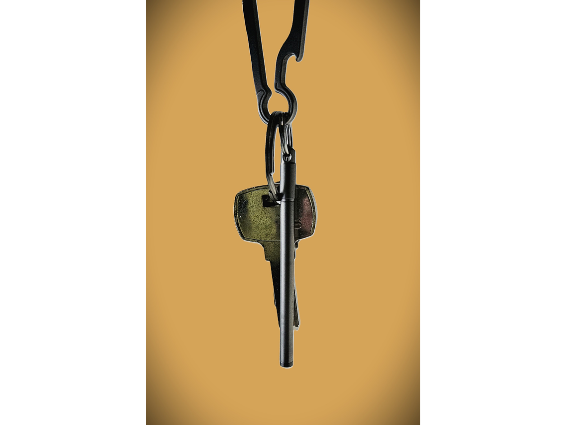 Lapiz Táctico EDC de Titanio 7