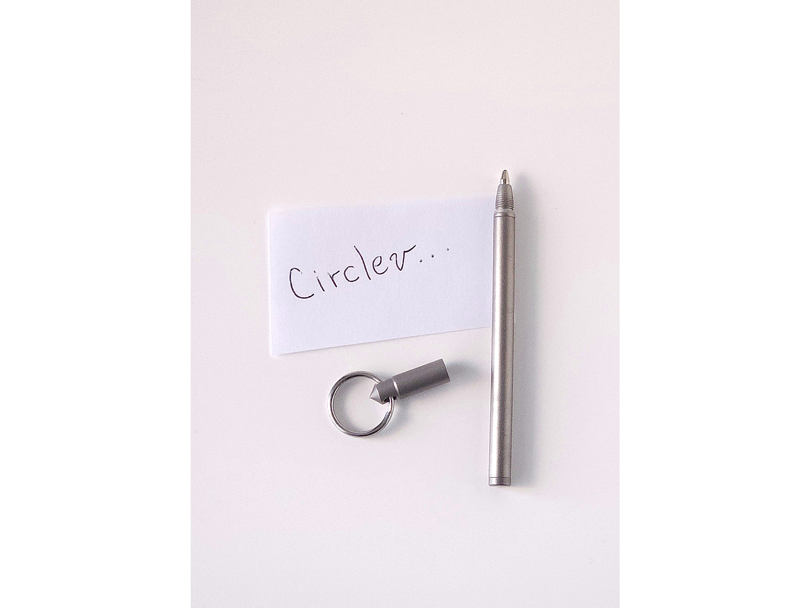 Lapiz Táctico EDC de Titanio 6