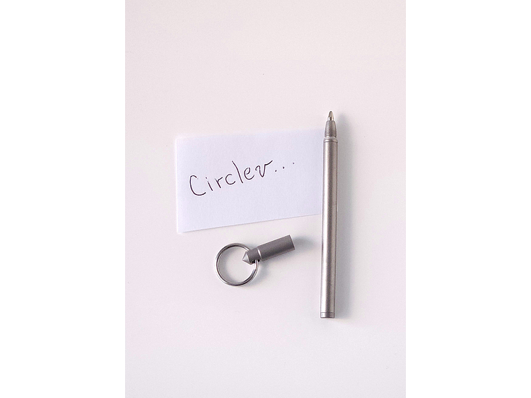 Lapiz Táctico EDC de Titanio 6