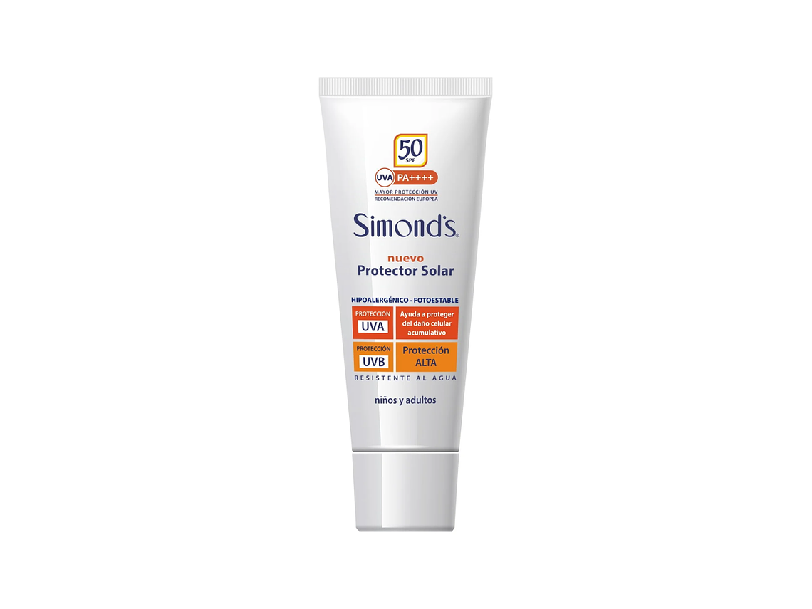 Protector Solar SIMOND'S Solar SPF 50 Protector Crema Pomo 50 ml 1