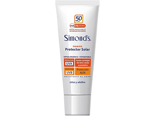 Protector Solar SIMOND'S Solar SPF 50 Protector Crema Pomo 50 ml