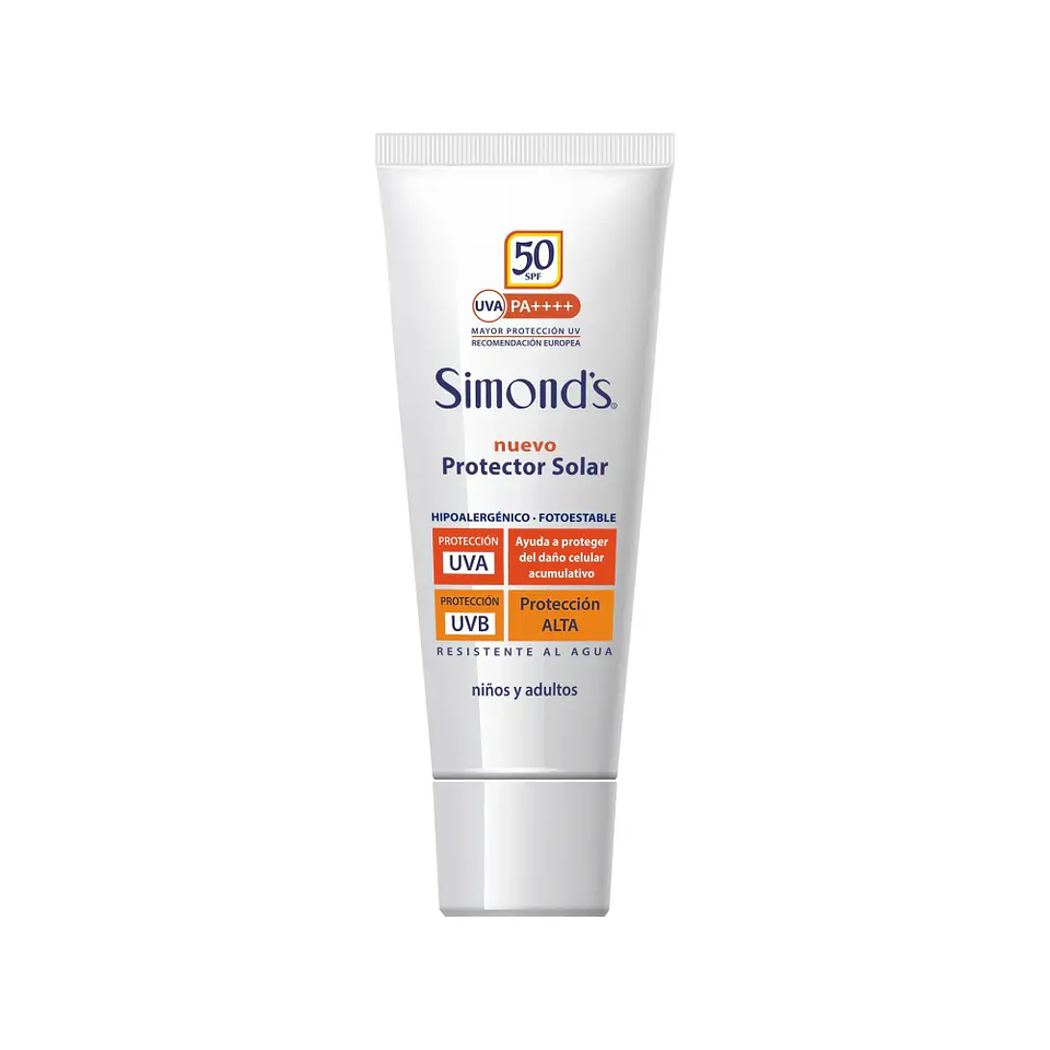 Protector Solar SIMOND'S Solar SPF 50 Protector Crema Pomo 50 ml 1