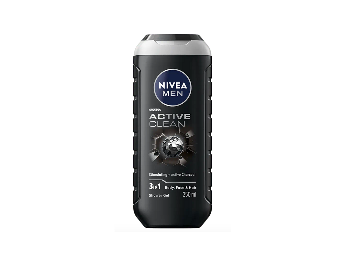 Gel de Ducha NIVEA MEN Active Clean 250 ml 1