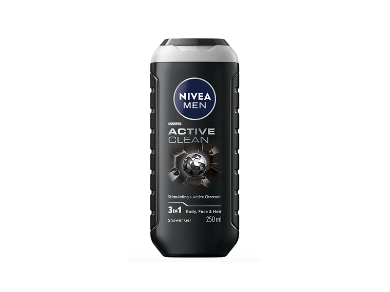 Gel de Ducha NIVEA MEN Active Clean 250 ml 1