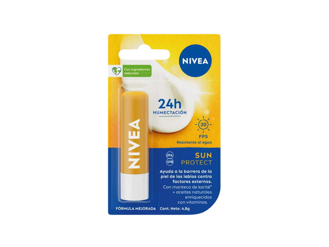 Bálsamo Labial NIVEA Sun Protect FPS 30 1
