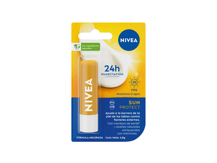 Bálsamo Labial NIVEA Sun Protect FPS 30 1
