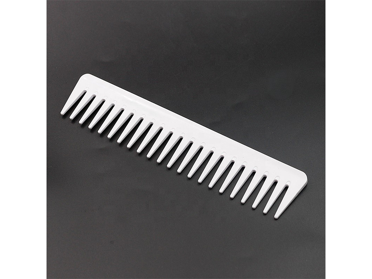 Peineta Blanca de Dientes Anchos 1