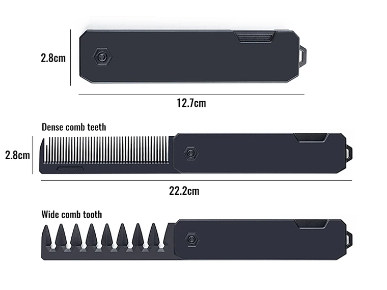 Peineta Plegable 2 en 1 4