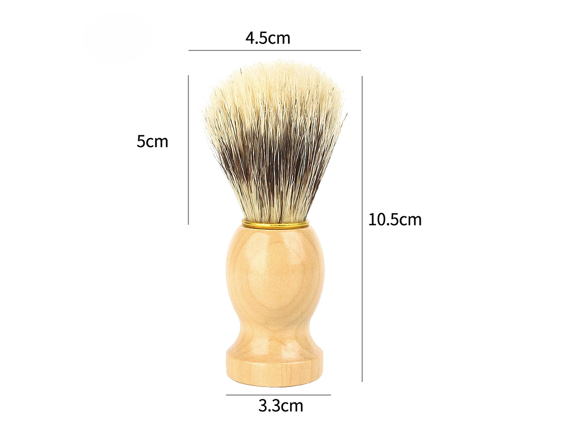 Brocha de Afeitar #3 – Cerda Natural 3