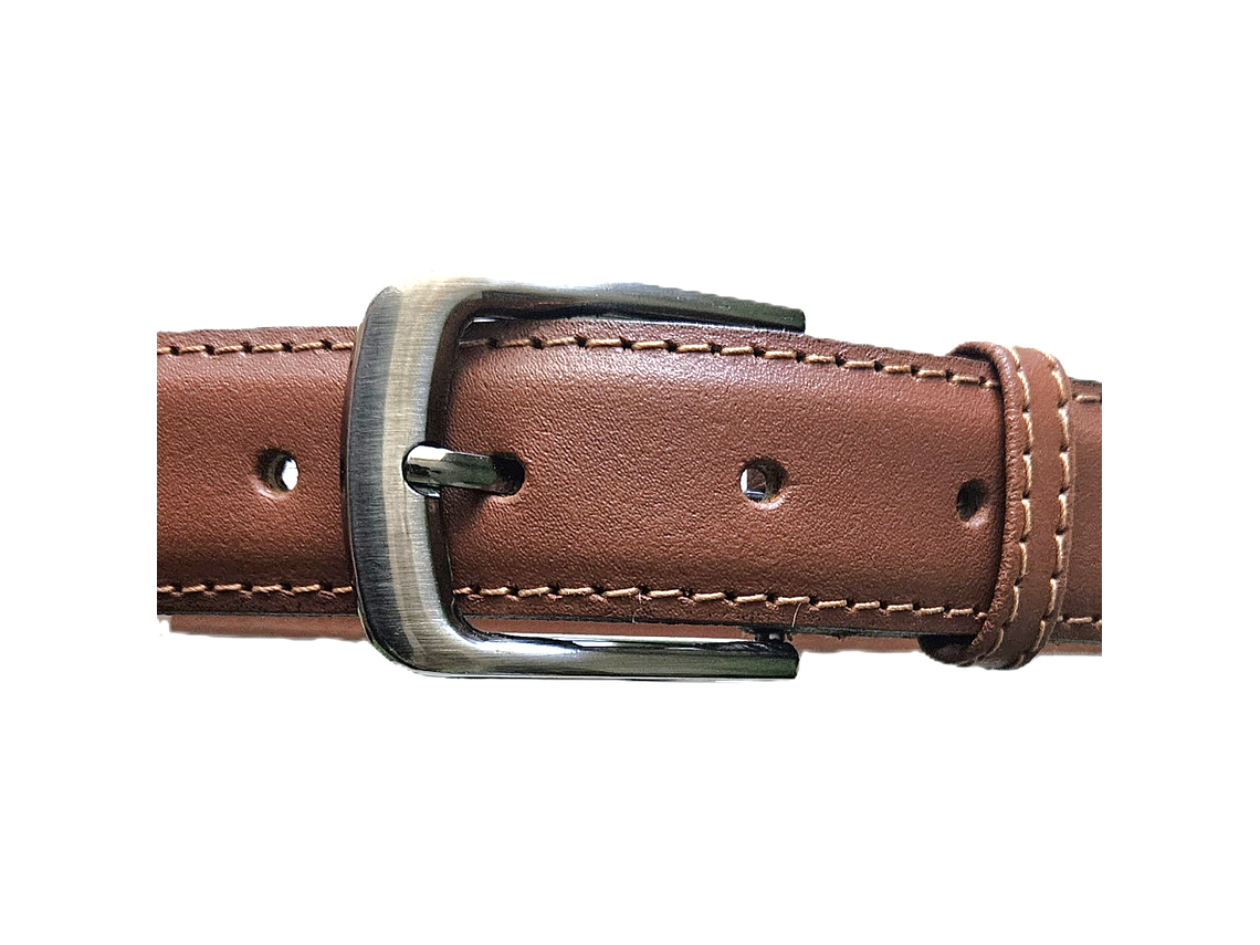 Cinturón de Cuero Natural - Café 1