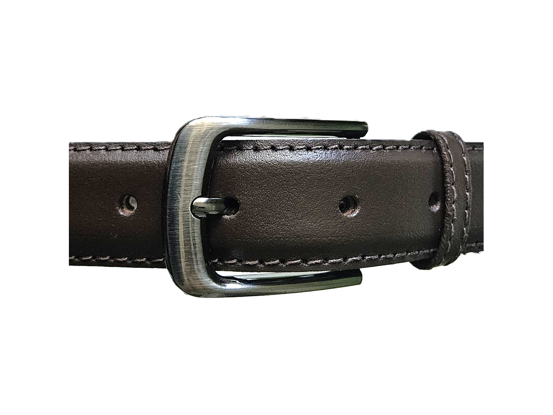 Cinturón de Cuero Natural - Café Moro 1