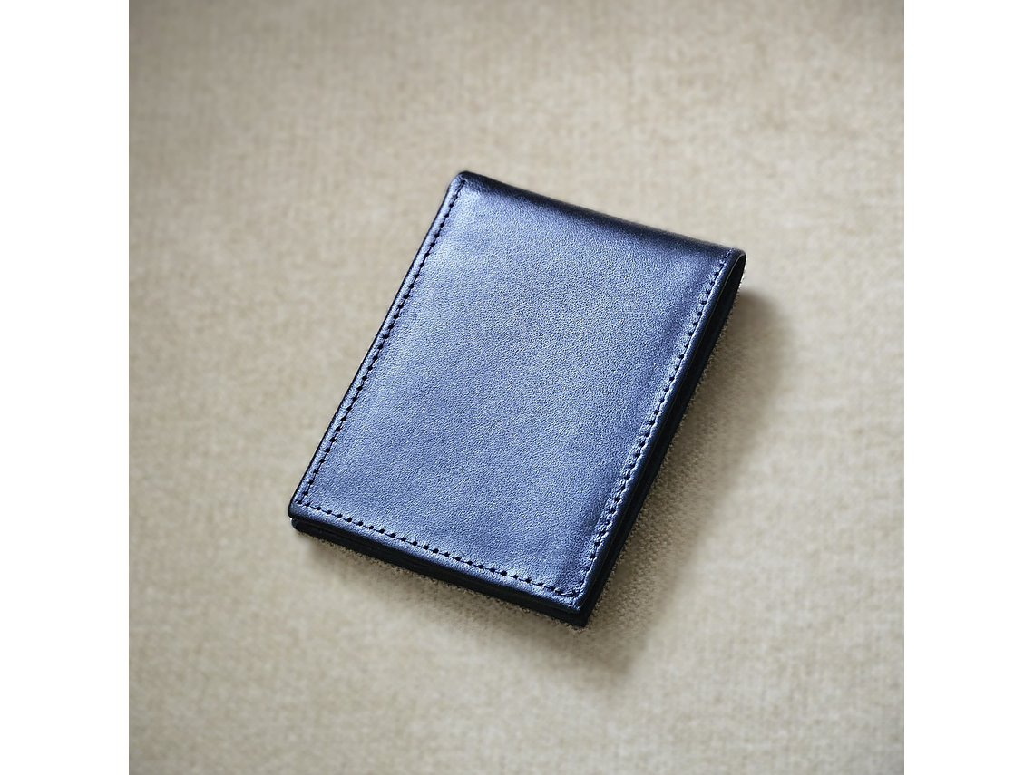 Billetera de Cuero Natural #1 4