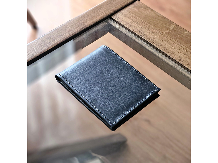 Billetera de Cuero Natural #1 5