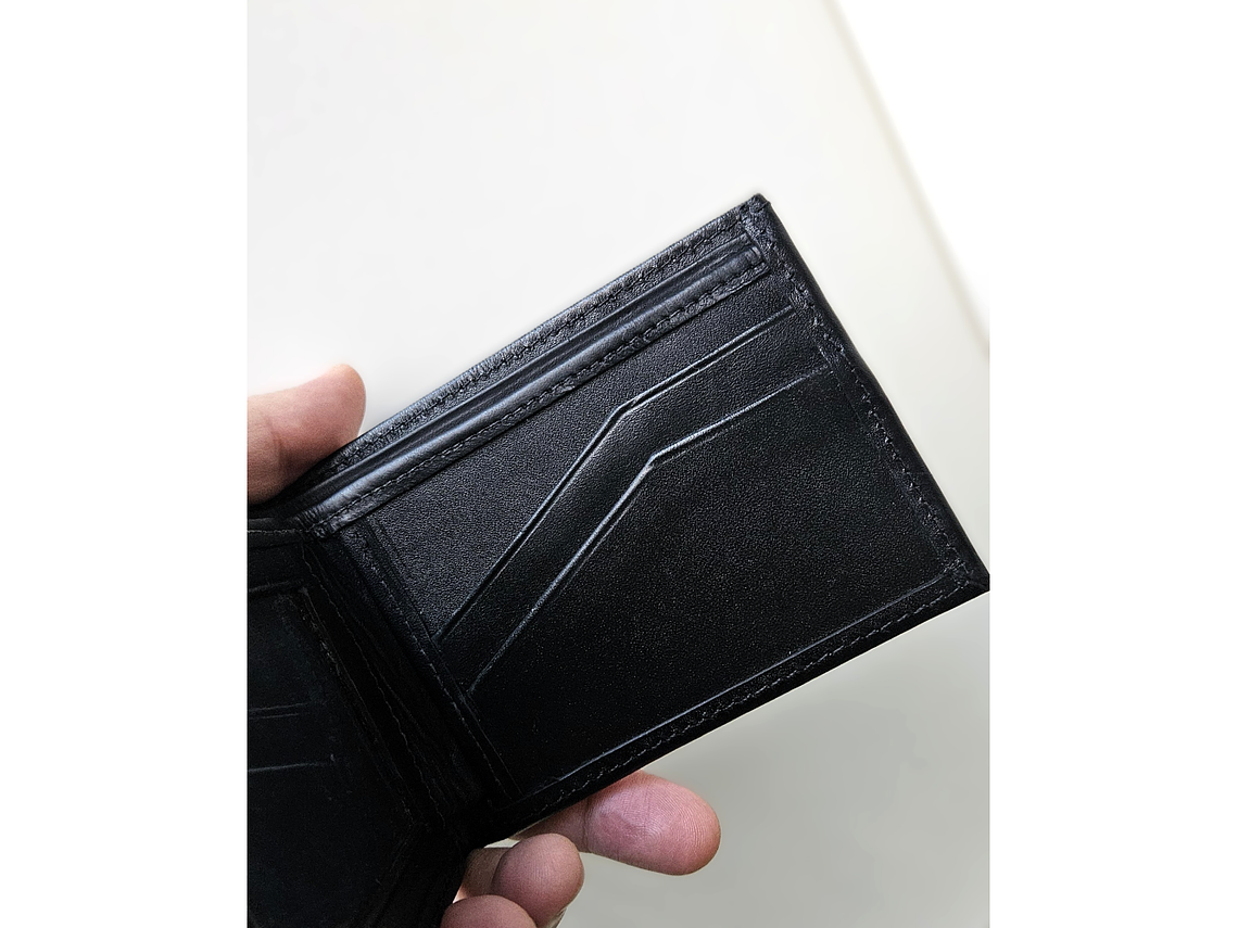 Billetera de Cuero Natural #1 3