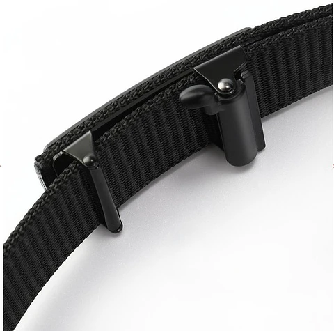 Cinturon Negro Táctico Nylon
