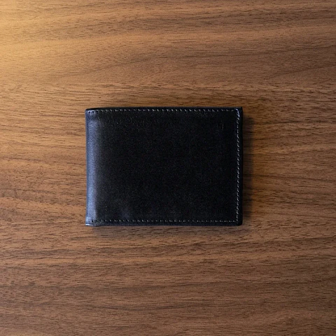 Billetera de Cuero #1 - con Visor de Carnet