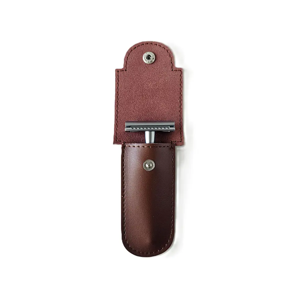 Set Máquina de Afeitar Clásica con Funda 3