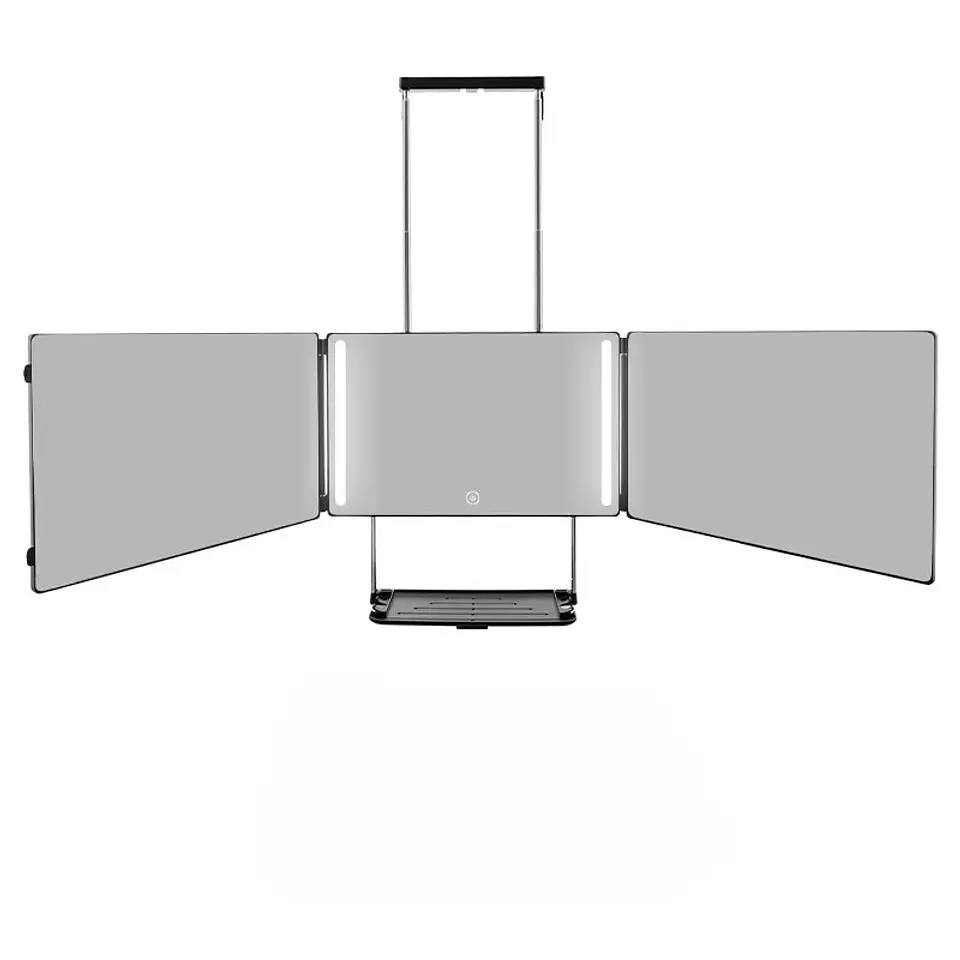 Espejo Triple 360 LED 2.0 c/Repisa 1