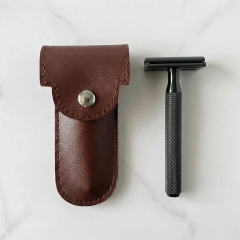 Set Máquina de Afeitar Clásica #1 con Funda