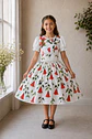 Vestido Infantil de Copihues - Miniatura 1