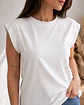 Polera Blanca Casual Chic - Miniatura 2