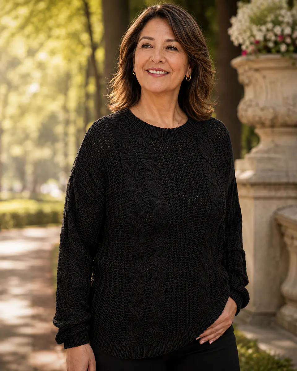 Sweater Tejido Trenzado 2