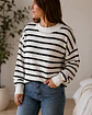 Sweater Tejido Rayado - Miniatura 3