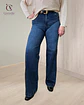 Jeans Bootcut Elasticado Azul Oscuro - Miniatura 1