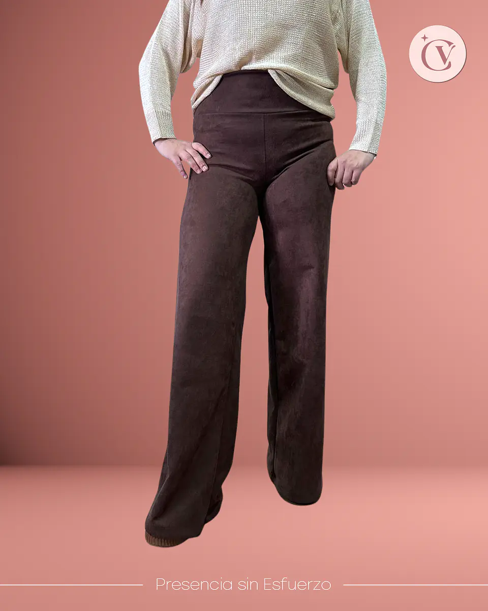 Pantalón Palazzo Gamuza 4
