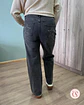 Jeans Estrella Recto Gris Lavado - Miniatura 3