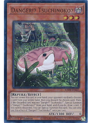 DANGER!? TSUCHINOKO? RA04-EN027 ULTRA RARE