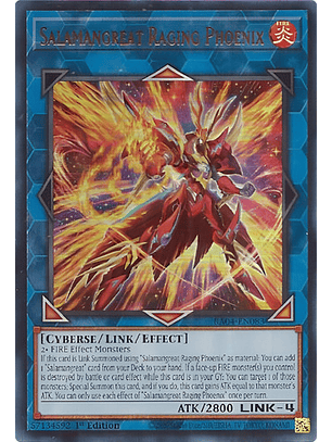 Salamangreat Raging Phoenix Ra04-en083 Yugioh! Tcg