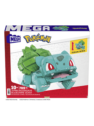 MEGA POKEMON BULBASAUR JUMBO JUGUETE DE CONSTRUCCIÓN
