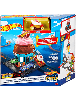 HOT WHEELS CITY PISTA HELADERIA