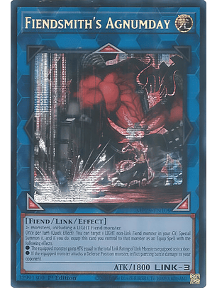 FIENDSMITH´S AGNUMDAY MP25-EN109 PRISMATIC SECRET RARE