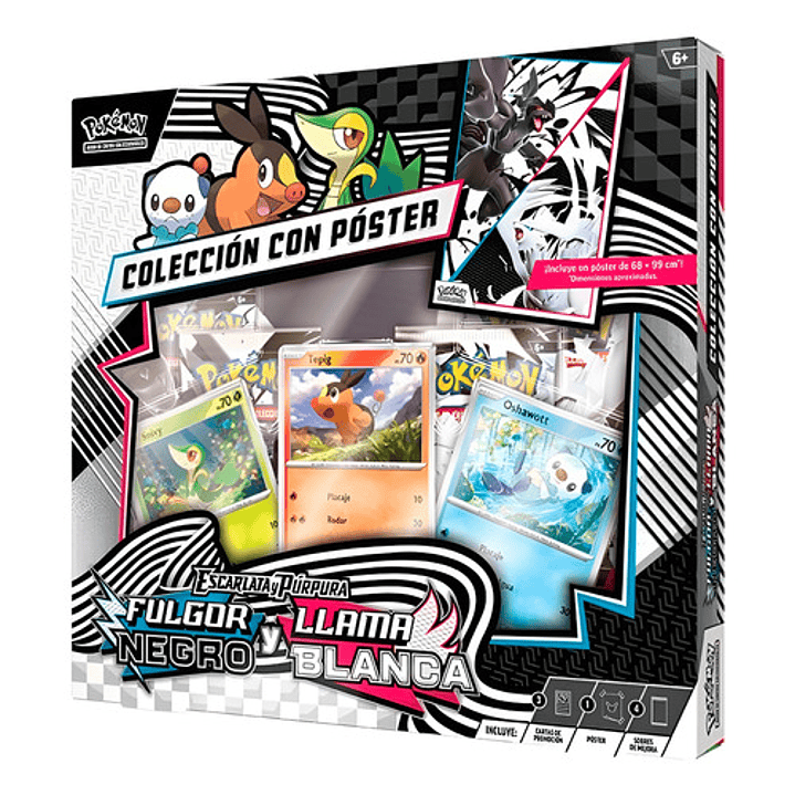 POKEMON TCG ESPAÑOL BLACK BOLT & WHITE FLARE POSTER COLLECTION 1