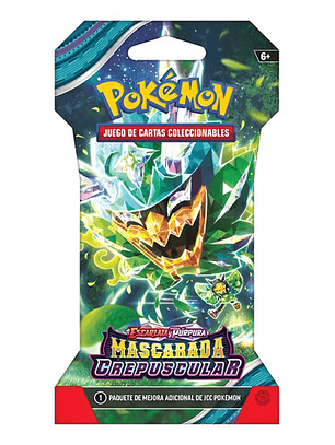 POKEMON TCG ESPAÑOL TWILIGHT MASQUERADE 1 SOBRE EN BLISTER