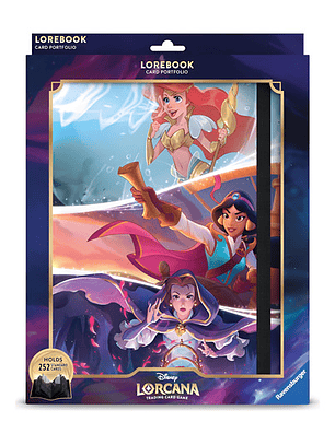 DISNEY LORCANA PRINCESS PORTFOLIO PARA 252 TARJETAS