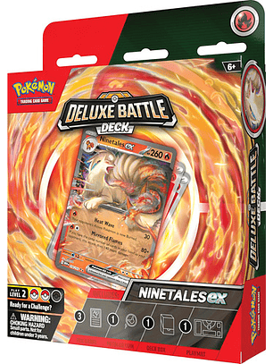 POKEMON TCG DELUXE BATTLE DECK NINETALES EX