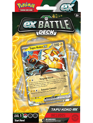 POKEMON TCG EX BATTLE DECK TAPU KOKO EX