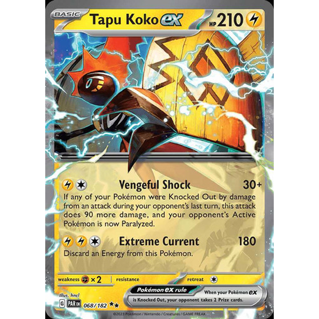 POKEMON TCG EX BATTLE DECK TAPU KOKO EX 3