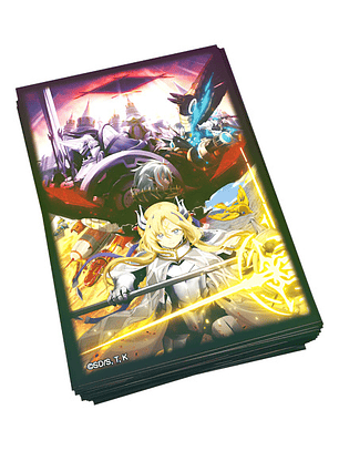 YUGIOH! THE FALLEN & THE VIRTUOUS CARD SLEEVES C/50 MICAS