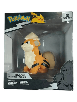 GROWLITHE POKEMON SELECT FIGURA DE VINILO SERIE 11 JAZWARES