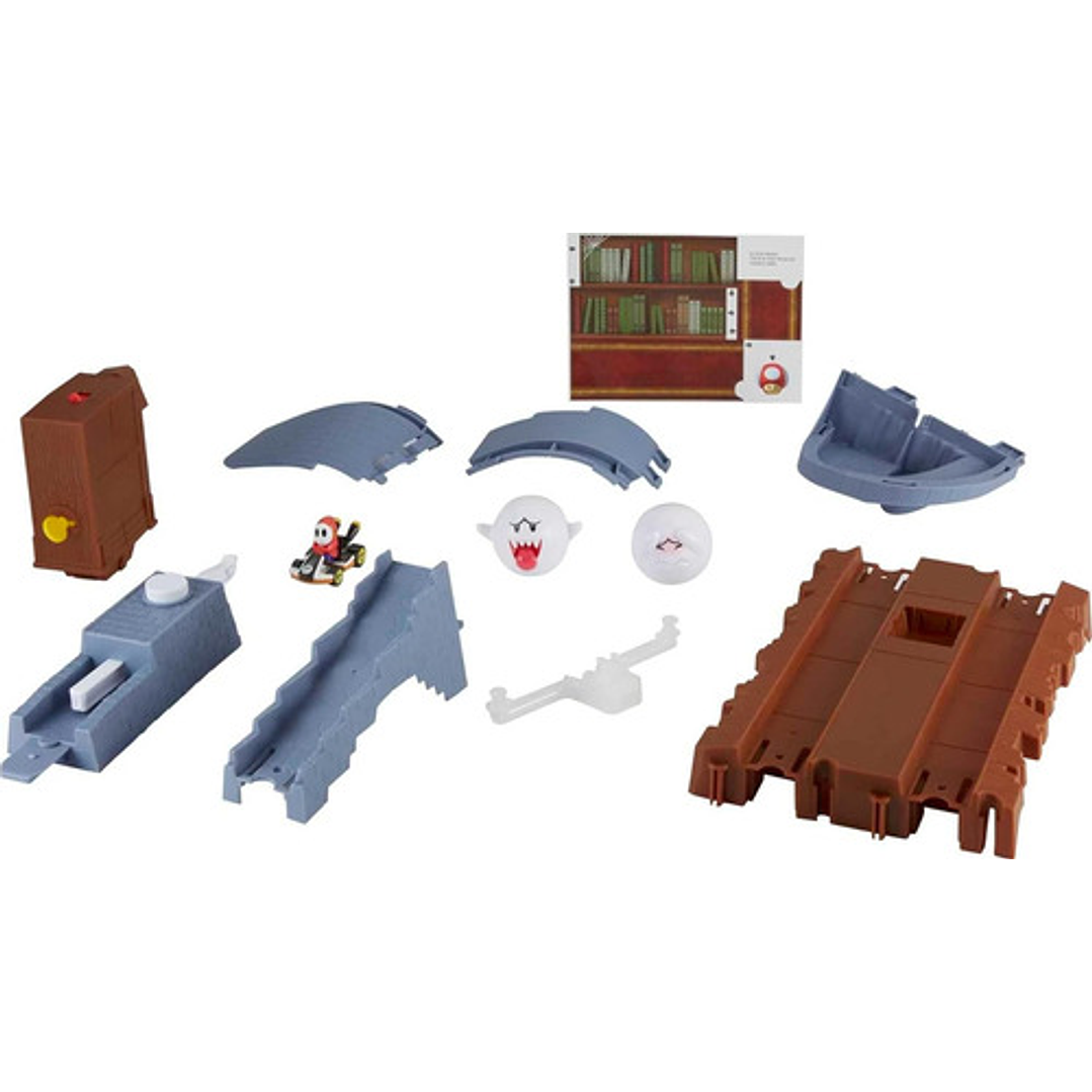 HOT WHEELS MARIO KART PISTA BOO´S SPOOKY SPRINT / SET DE PISTA BOO 6