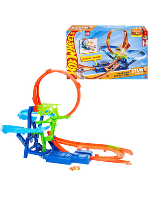 HOT WHEELS STUNT TRACKS PISTA CHOQUE EN EL AIRE