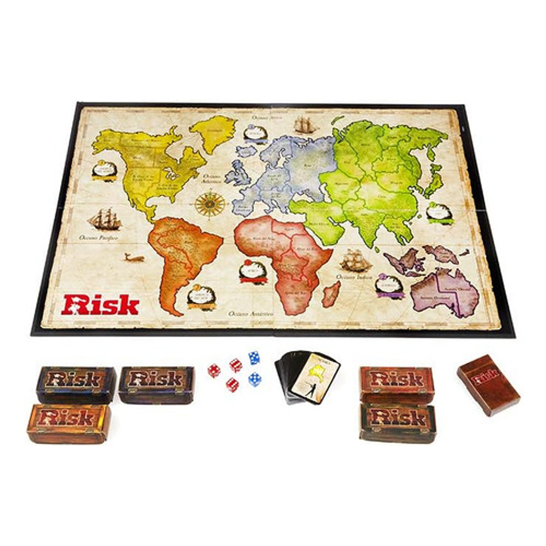 RISK EL JUEGO ESTARTEGICO DE CONQUISTA 3